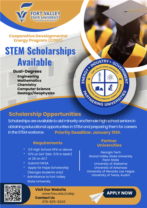 CEDP Scholarship Flyer